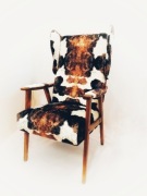 Fotel Krowa po renowacji 