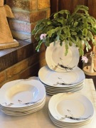 Talerze 18 el na 6 osób likwidacja magazynu 