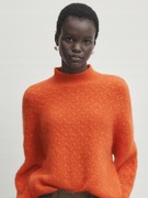 MASSIMO DUTTI STUDIO oranż z półgolfem alpaca L/149 euro