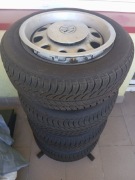 Opony zimowe 185/60 r14 dębica rok 2022 jak nowe z felgami od golfa 3