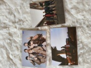 Pocztówki dwustronne laminowane z BTS grupowe handmade 
