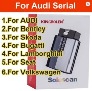 Kingbolen Soloscan VAG AUDI SKODA VW interfejs diagnostyczny (VCDS HEX-V2)