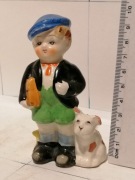 CHŁOPIEC Z PSEM OCCUPIED JAPAN 