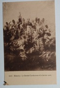 Napoleon Cambronne Waterloo stara kartka