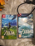 Zestaw Konsola Nintendo Switch, 2x Zelda, Pad, Etui