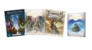Genesys RPG (podręcznik główny +3dodatki), Android + Terrinoth + Ekran NOWE