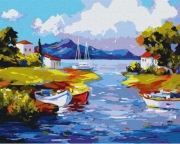 Malowanie po numerach z ramą obraz 40x50 