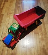 ciągnik Tiger z przyczepą wywrotką 