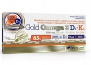 Gold Omega 3 D3 + K2 - 30 kapsulek 