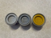 Revell ENAMEL 371 Light Grey 310 Lufthansa Yellow SM 374 Grey SATYNOWY 14ml
