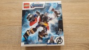 Lego Marvel 76146 - Mech Spider-Mana 76169 - Opancerzony Mech Thora