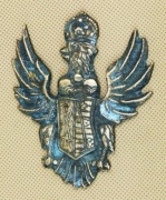 Orzeł August II Mocny z herbem Wettinów O.21.