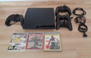 Konsola PlayStation PS3 320GB pady kable gry