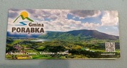 Gmina Porąbka mapa