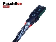 PatchSee PCI6Patch Patchcord CAT.6a 60 cm U/FTP z identyfikacją optyczną