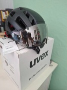 Kask rowerowy Uvex finale visor czarny mat 52-57cm