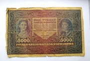 5000 Marek Polskich 1920 r.  II seria C
