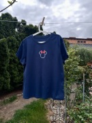 T-shirt koszulka bawełna oversize Myszka Minnie 2XL Minnie Mouse granatowa