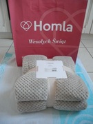 Koc CIEPŁY I PRZYJEMNY NOAH ziarnka ryżu beżowy 150x200 cm HOMLA NOWY