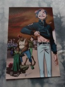 plakat na płótnie zespołu muzycznego gorillaz