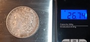 USA, Dollar Morgan 1881 Srebro 26,7g Ag 
