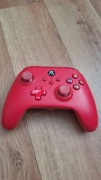 Kontroler Pad przewodowy Powera Czerwony xbox one series PC