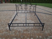 Łużko kute 200x160