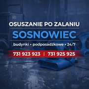 Osuszanie po zalaniu – Sosnowiec | budynki | 24/7