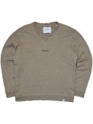 Beżowa bluza bez kaptura Les Deux Logo Retro Vintage Streetwear