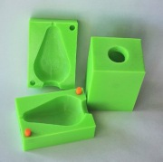 elastyczna forma do odlewania ciężarków 80g torpeda