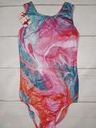 Strój kąpielowy dziewczęcy 14 lat jednoczęściowy błyszczący kolorowy