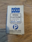 Opaska elastyczna z zapinką Polop 8cmx4m Pabianice granatowa