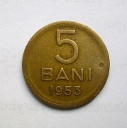5 Bani 1953 r.  Rumunia 