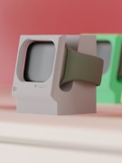 Retro podstawka do ładowarki Apple Watch - Macintosh