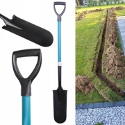 Szpadel drenarski wąski łopata do ogrodu 120cm