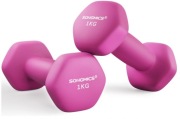 Hantle 2 x 1kg Różowe 