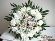 Wianek Dom Panny Młodej /Pana Młodego Ślub Wesele dekoracja