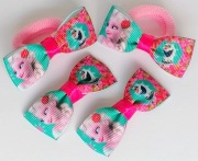 Spinki frotki do włosów Olaf Elsa Kraina Lodu Frozen zestaw handmade