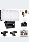 PECOSSO Z1 LED SELFIE LIGHT z KLIPSEM LAMPA TELEFON KOMPUTER APARAT