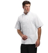 Koszula Szefa Kuchni Boston biała kr.rękaw UNISEX