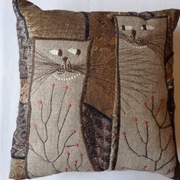 Poduszka dekoracyjna "Parciene koty"