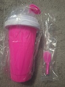 Kubek Do Robienia Lodów Slushy Sorbetów niebieski z Łyżka 330ML