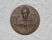 TAG DER ARBEIT 1934 Stara Odznaka Święto Pracy 1 Maja