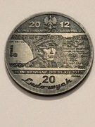 Karol Świerczewski. Miedź srebrzona ox. PRÓBA. Gyges