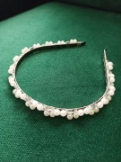 Ślubna opaska na włosy