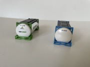 Kontenery 20st cysterna zestaw h0