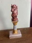 Puchar szachowy koń  Statuetka