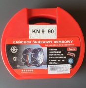 Łańcuchy śniegowe rombowe KN 9 mm - 90
