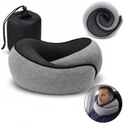 Poduszka podróżna pod szyję, kark, ortopedyczna, termoplastyczna, litera U