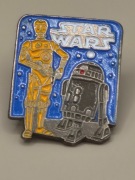 STAR WARS  R2D2  C-3PO   WPINKA  KOLEKCJONERSKA   1993 L.F.L